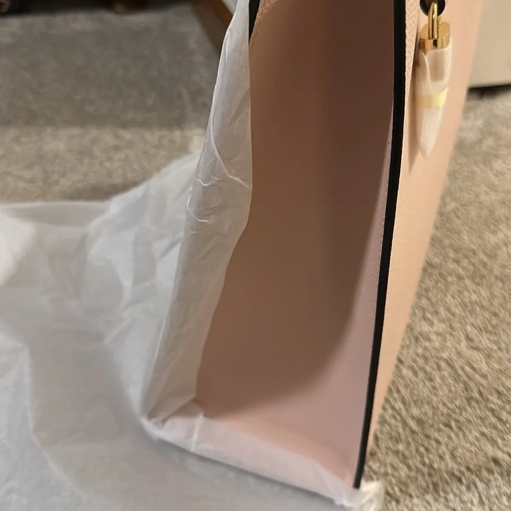 NEW Marc Jacobs Pink Leather Tote Bag